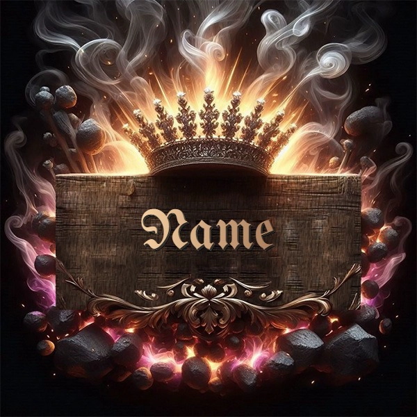 Personaliza tu imagen con una corona majestuosa y misterio real