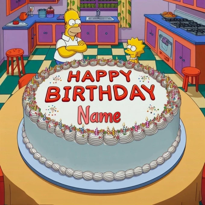Personaliza tu saludo de cumpleaños con Los Simpson