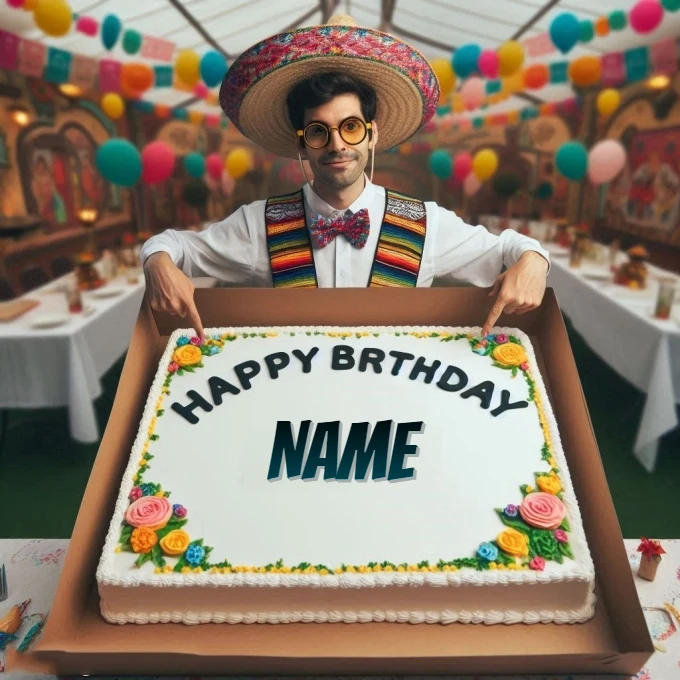 Celebra con estilo: personaliza tu foto con sombrero mexicano
