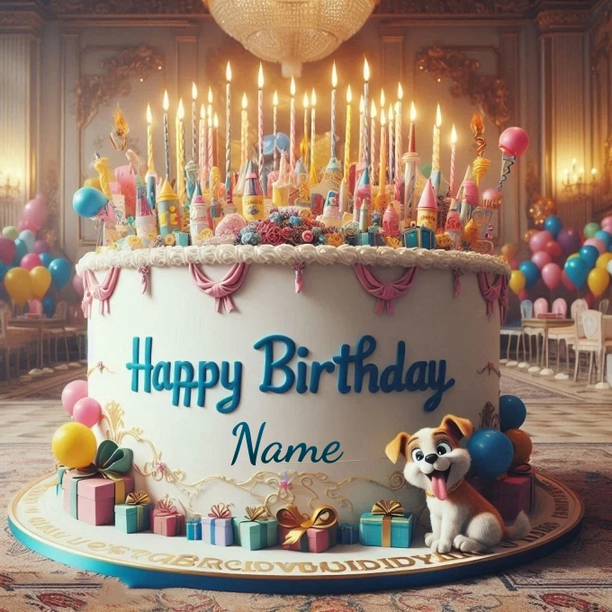 Personaliza tu pastel de cumpleaños clásico y encantador online