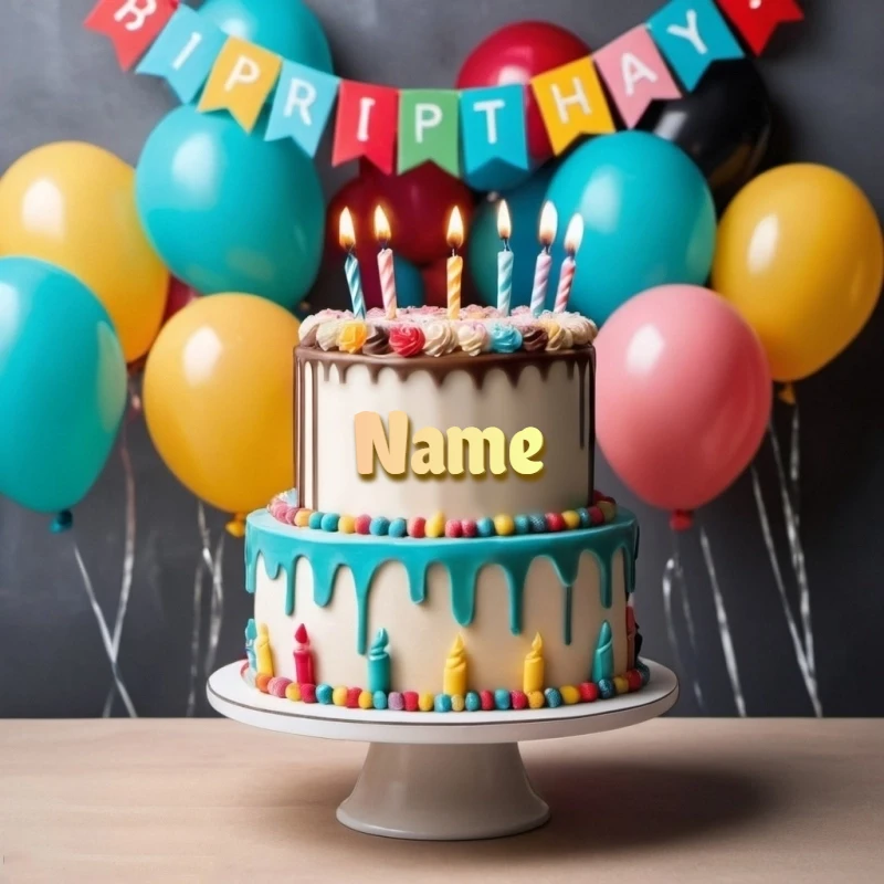 Personaliza tu fiesta de cumpleaños con tu nombre en la imagen