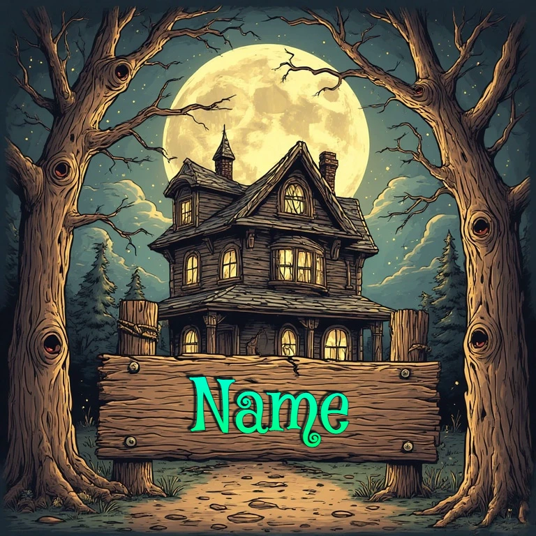 Personaliza Tu Imagen de Casa Embrujada con un Toque Mágico
