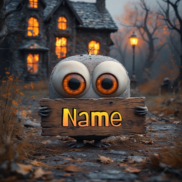 Personaliza tu imagen con un monstruo adorable para Halloween