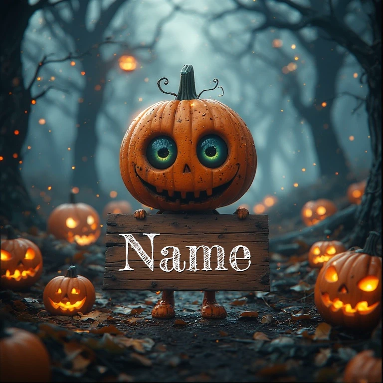 Personaliza tu calabaza encantadora para un Halloween único