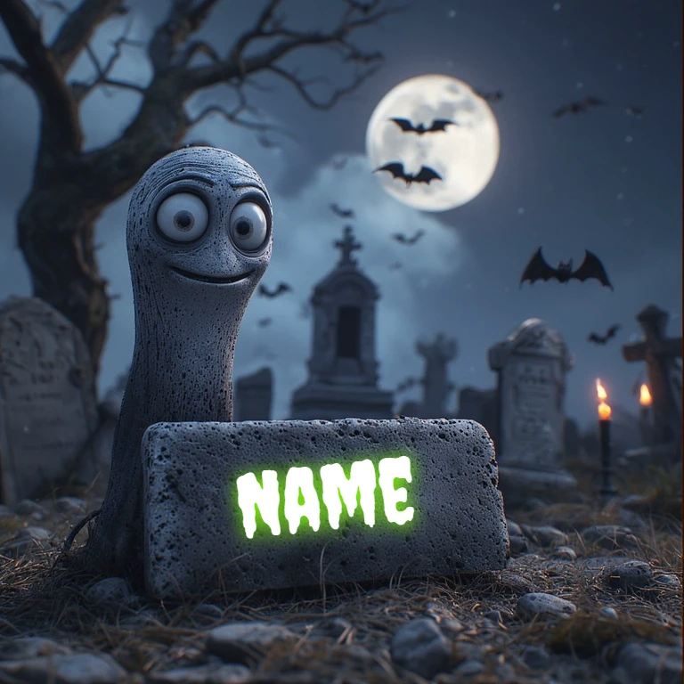 Añade tu toque personal a un fantasmagórico saludo de Halloween