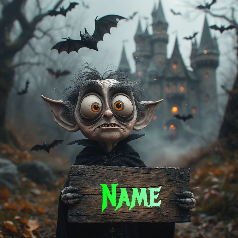 Personaliza tu imagen con un vampiro encantador y misterioso