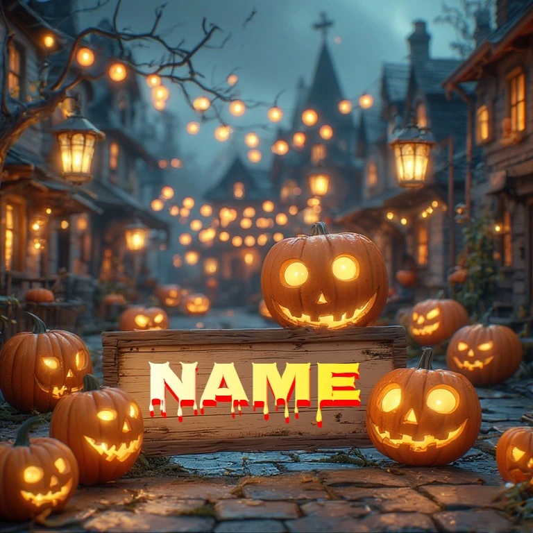 Personaliza tu escena de Halloween con encanto otoñal