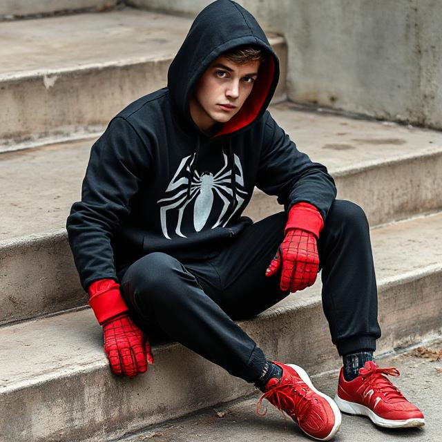 Transforma tu rostro en un joven Spider-Man lleno de estilo