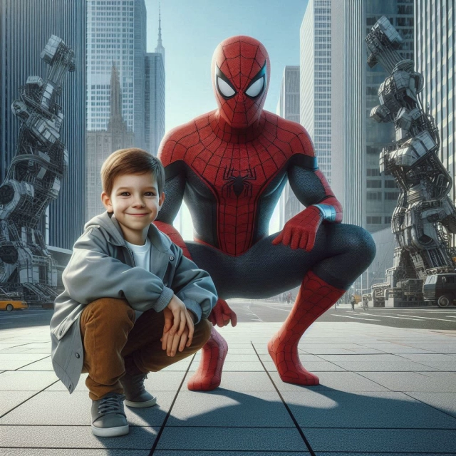 Convierte tu rostro en el héroe favorito junto a Spider-Man