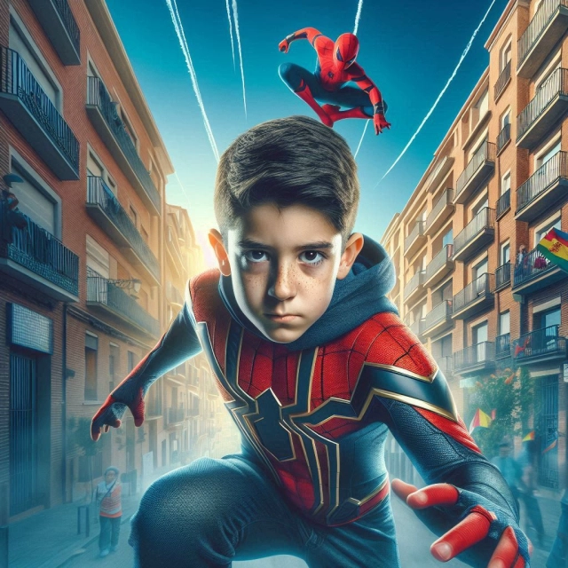 Transforma tu rostro en el nuevo Spider-Man y vive la aventura