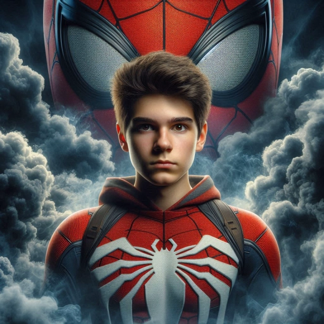Transforma tu rostro en un intrépido Spider-Man digital