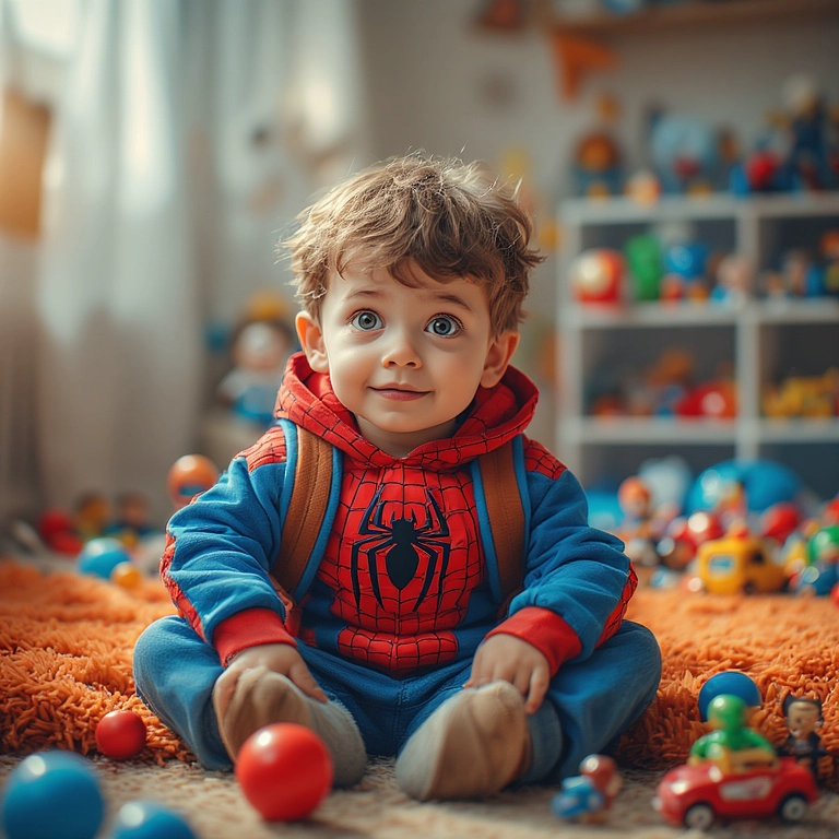 Cambia tu rostro y conviértete en un adorable Spider-Man