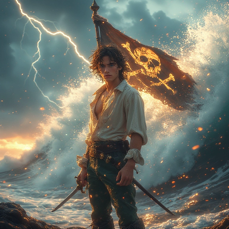 Transfórmate en un pirata audaz y navega en la tormenta