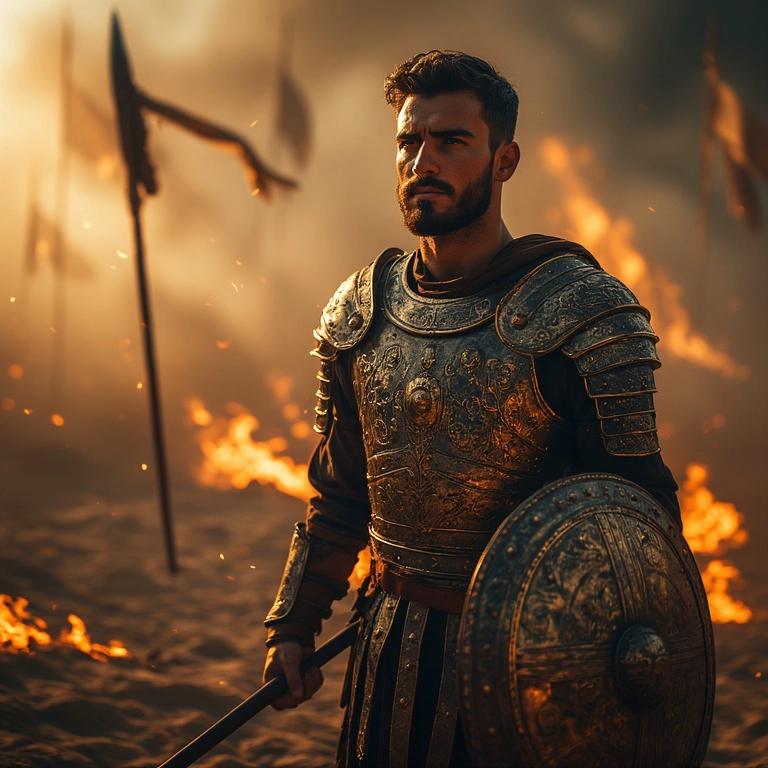 Conviértete en un caballero legendario con un simple face-swap