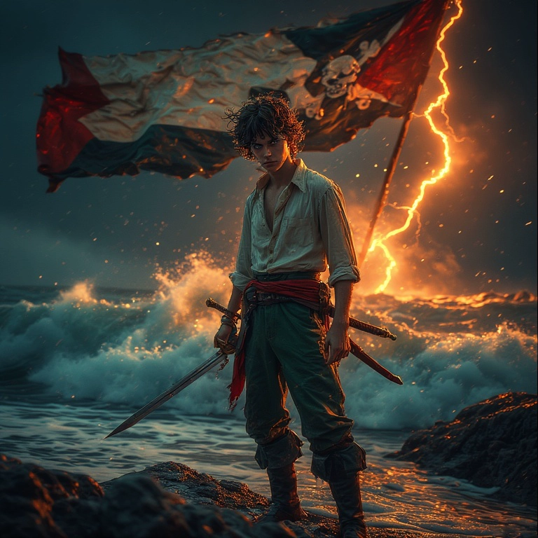 Transfórmate en un intrépido pirata con nuestra herramienta mágica