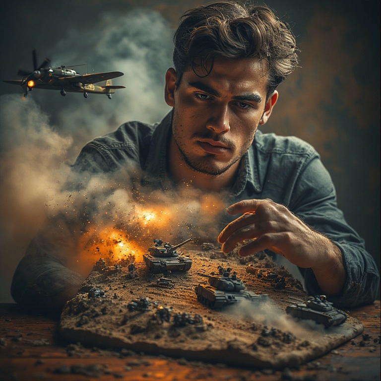 Transforma tu rostro en un épico campo de batalla visual