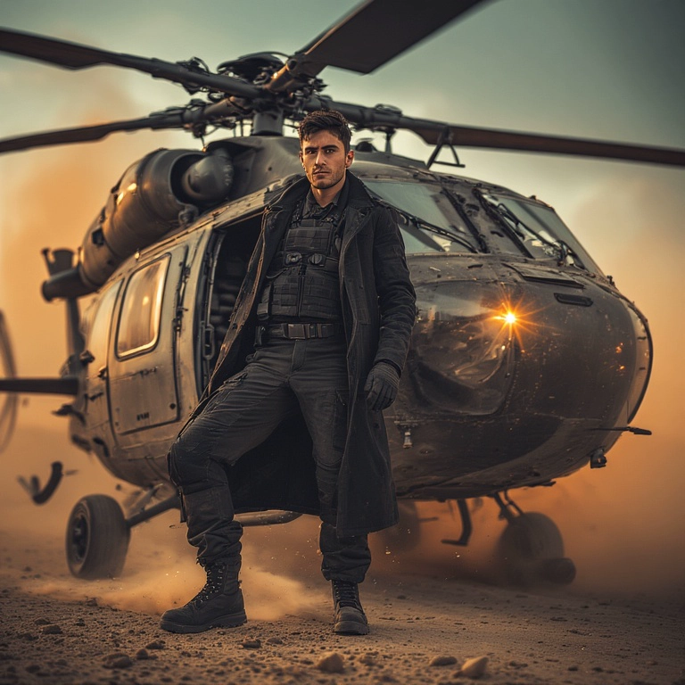 Transforma tu imagen en una escena de acción cinematográfica