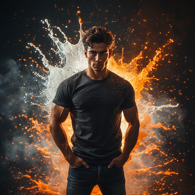 Transforma tu rostro en una explosión de color y energía