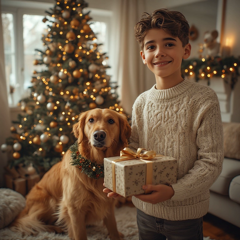 Transforma tu imagen navideña con un toque de humor