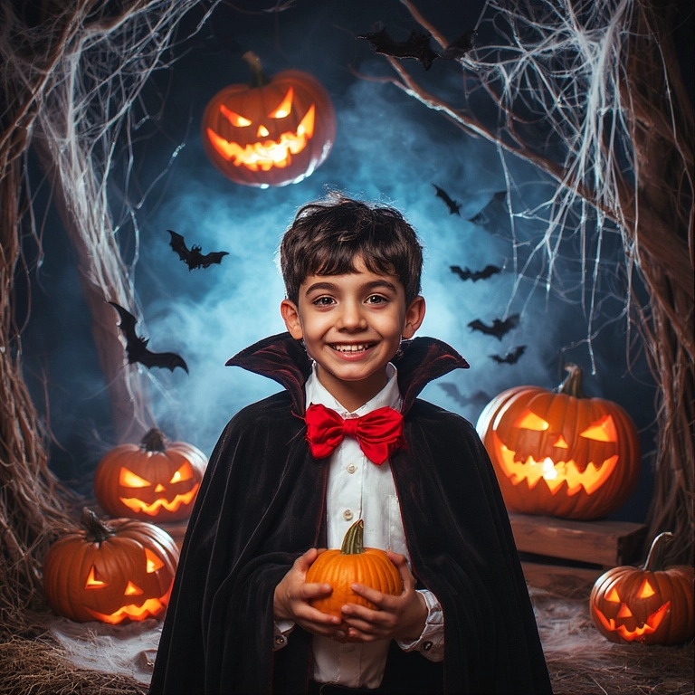 Transforma tu rostro en el vampiro más simpático y creativo