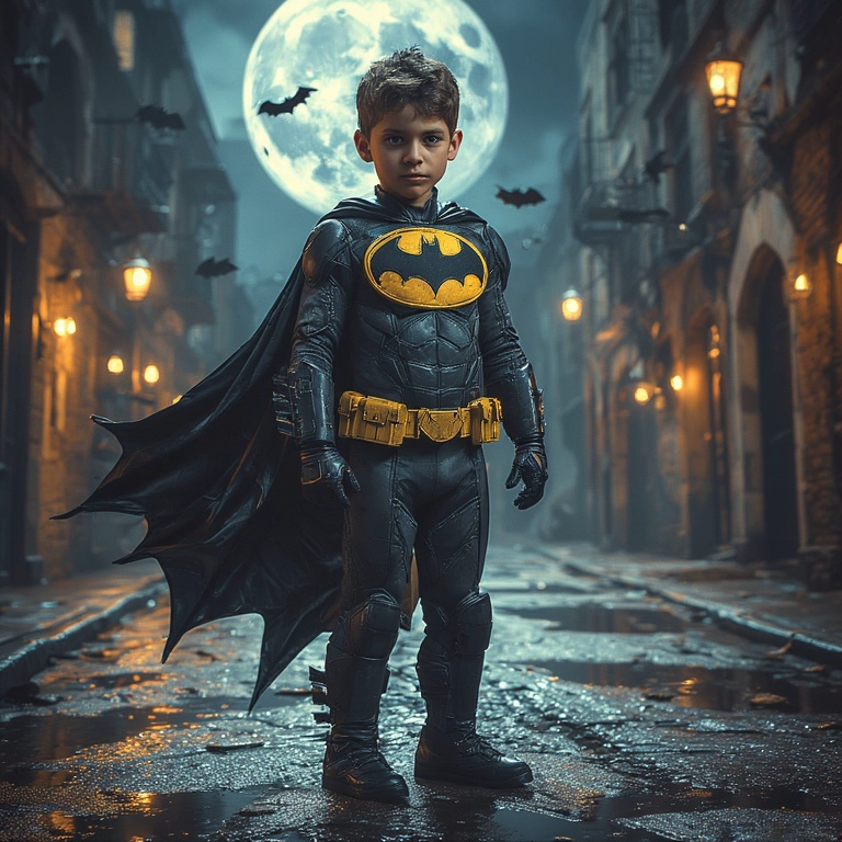 Transforma tu rostro y conviértete en el Batman de la noche