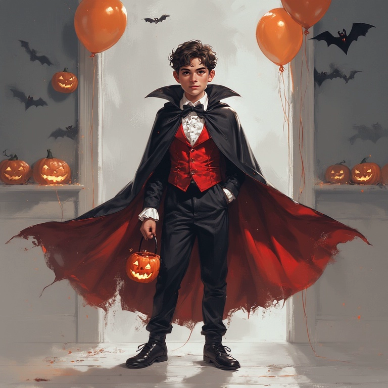 Transforma tu Cara en un Divertido Vampiro de Halloween