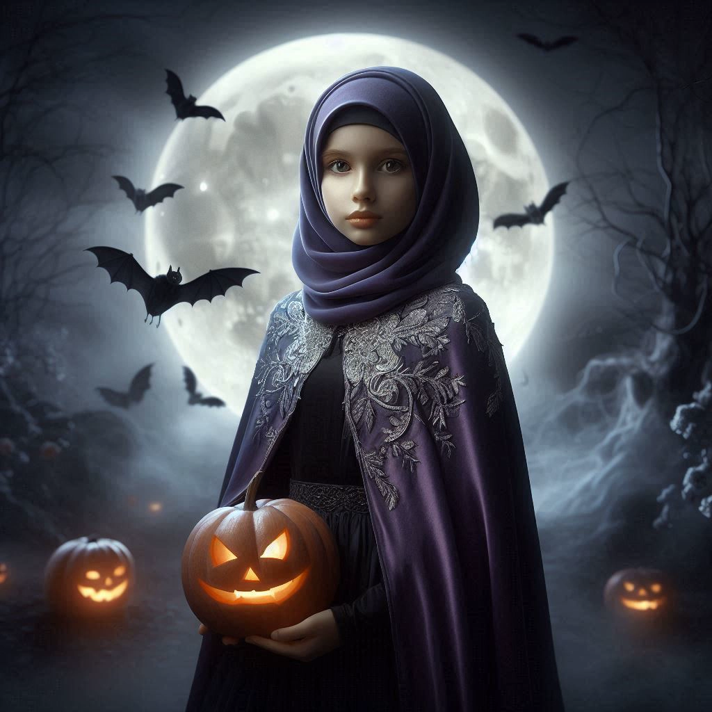 Transforma tu rostro en un mágico mundo de Halloween