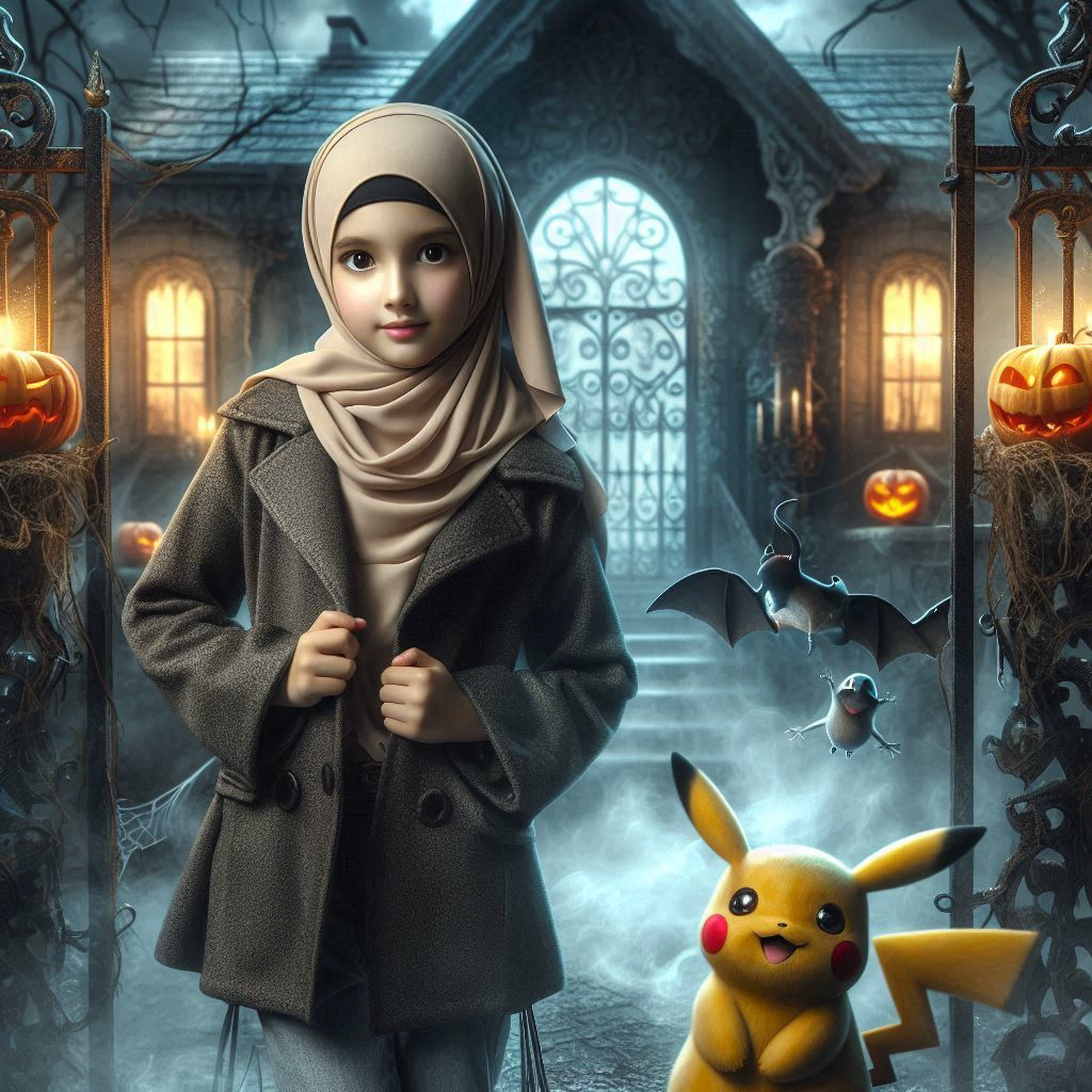 Transforma tu rostro en un mágico escenario de Halloween