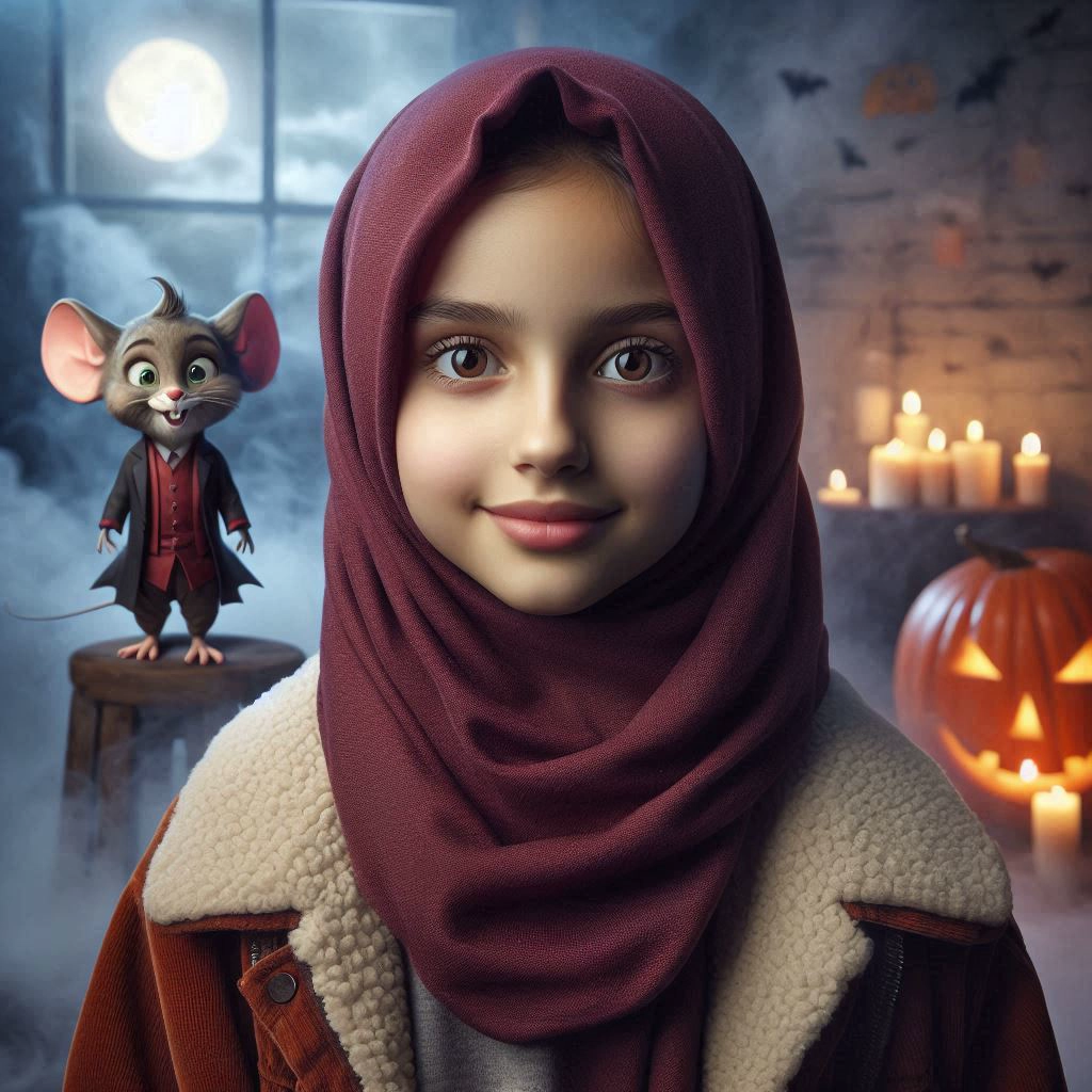 Transforma tu rostro en un mágico escenario de Halloween