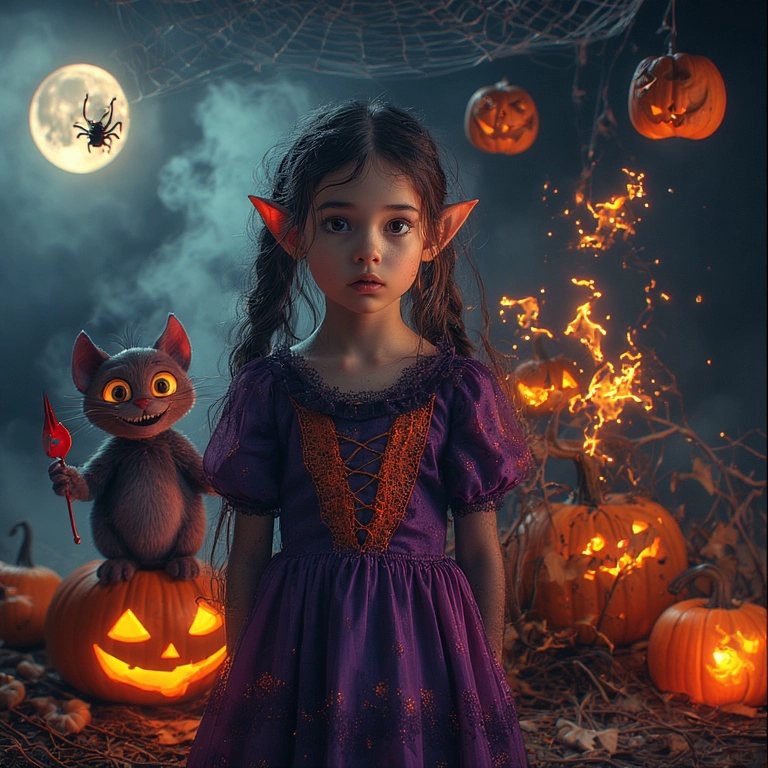 Transforma Tu Cara en un Mágico Mundo de Halloween