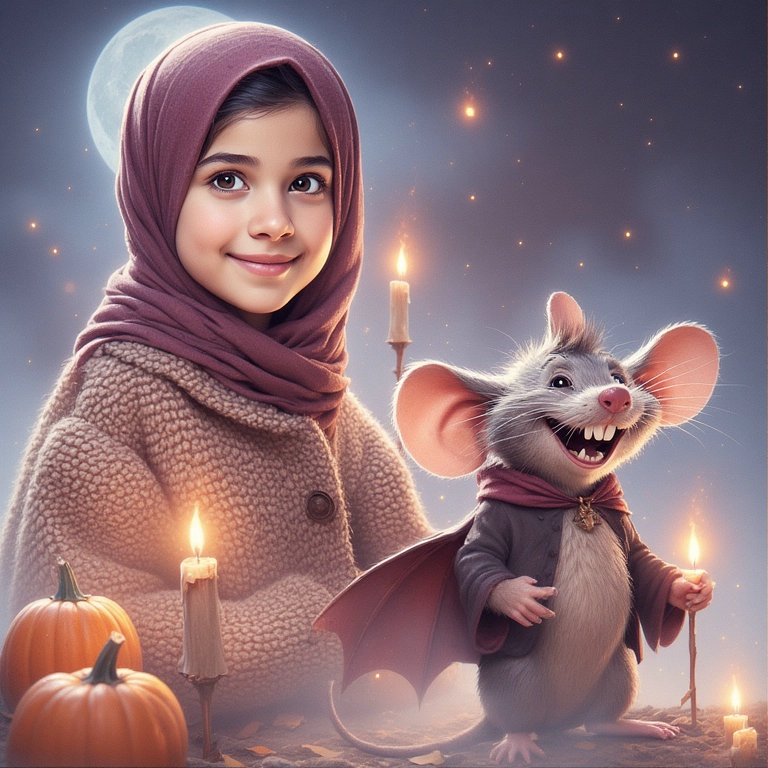 Transforma tu rostro en un mágico escenario otoñal encantado