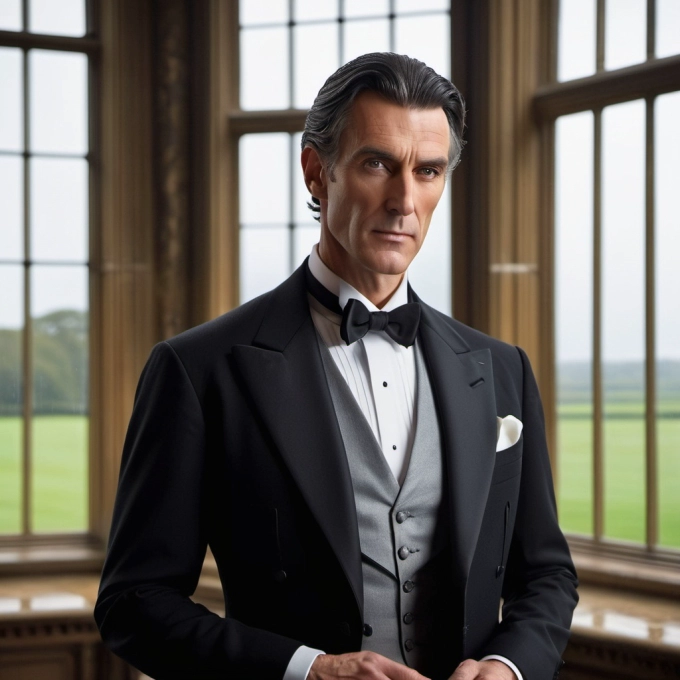 Transforma tu rostro y sé el hombre elegante con un esmoquin