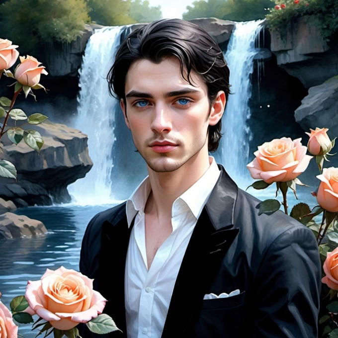 Transforma tu rostro en un galán romántico con estilo elegante