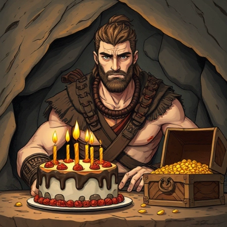 Cambia tu rostro por el de un guerrero y celebra tu cumpleaños