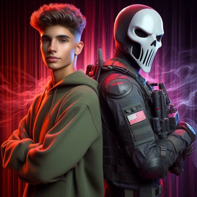 Convierte tu foto en la de un joven misterioso con IA face-swap