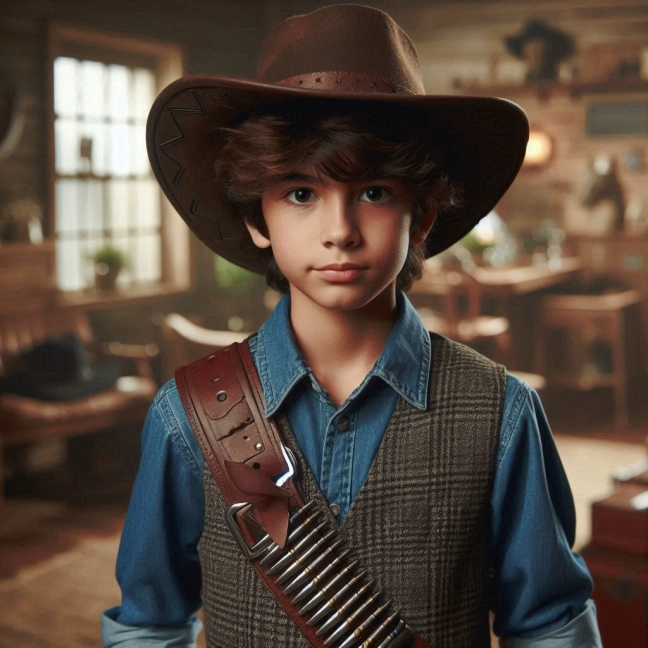 Prueba el estilo vaquero elegante con nuestro face-swap en línea