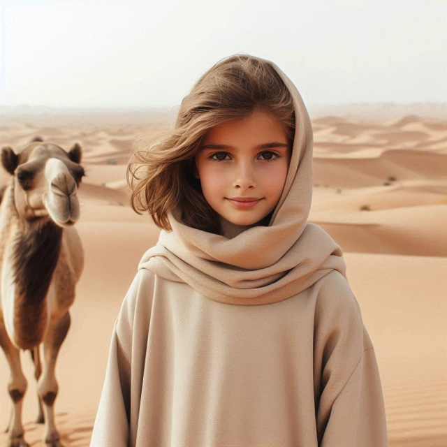 Cambia tu rostro por el de una niña beduina y vive la aventura