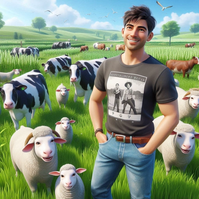 Cambia tu rostro y vive un día en la granja con animales felices