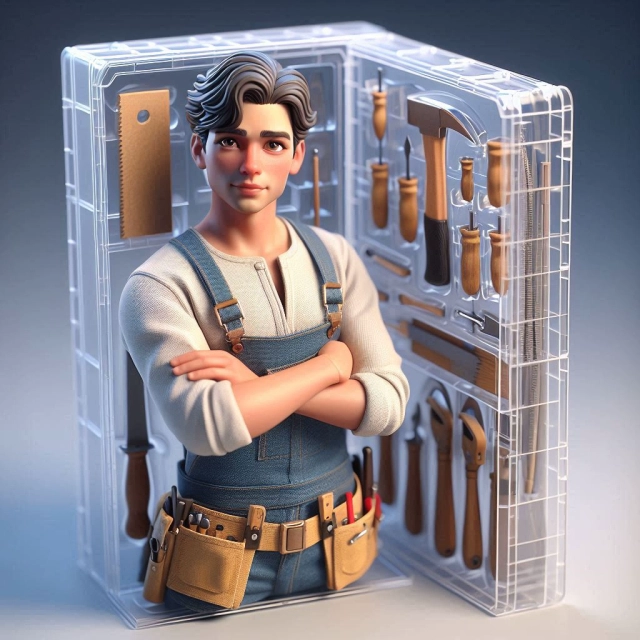 Conviértete en un experto carpintero con nuestra herramienta face-swap