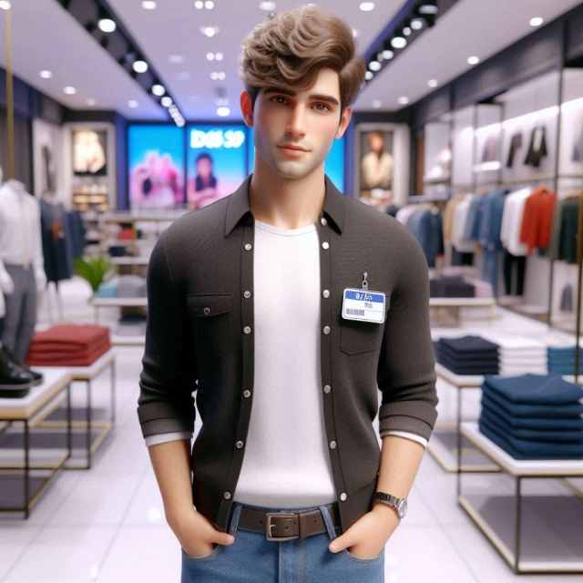 Transforma tu look con nuestro face-swap en un modelo elegante