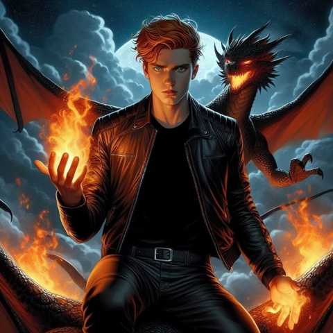 Convierte tu rostro en un poderoso guerrero dragón