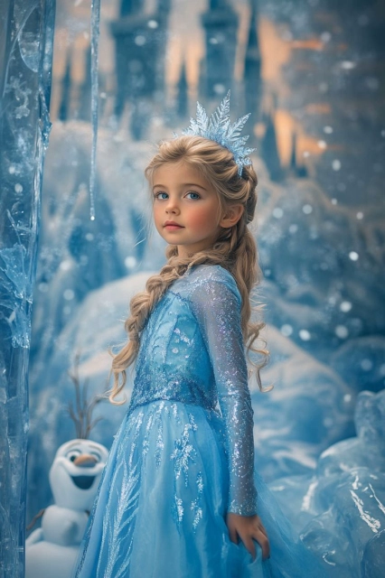 Convierte tu rostro en el de una Princesa de Hielo mágica