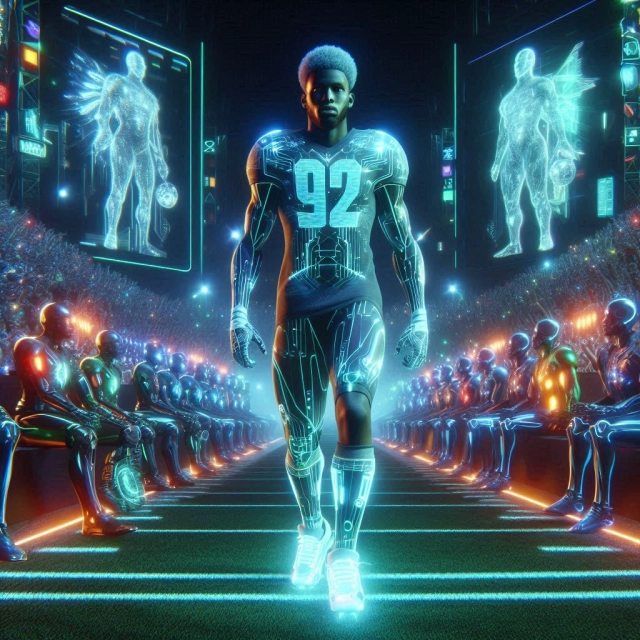 Transforma tu rostro y conviértete en un futbolista cibernético