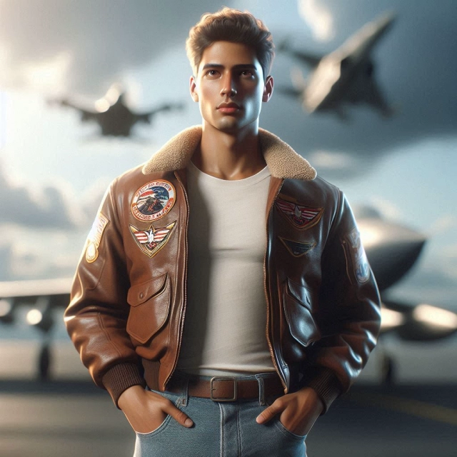 Convierte tu rostro en el de un piloto de combate como Tom Cruise