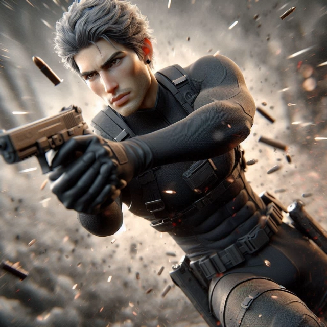 Transfórmate en el héroe: tu rostro en un guerrero futurista