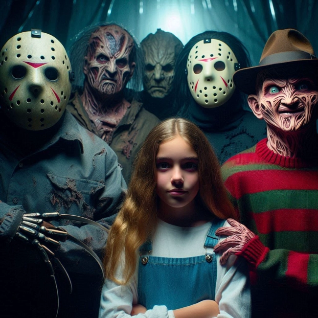 Transfórmate en la Heroína de Terror: Face-Swap con Monstruos