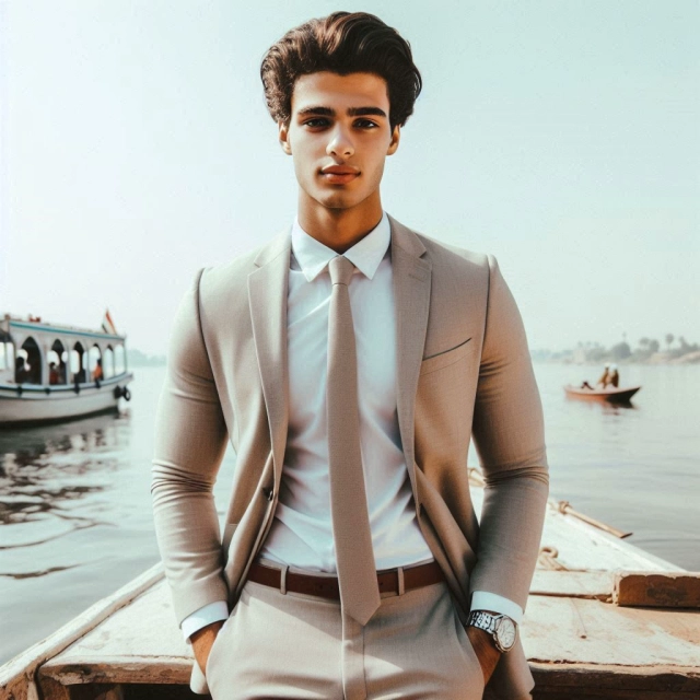 Transfórmate en un Empresario Elegante junto al Nilo