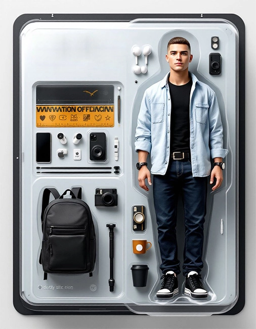 Conviértete en un viajero fotográfico con nuestro face-swap