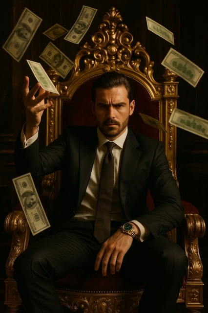 Conviértete en un millonario con nuestro face-swap dorado