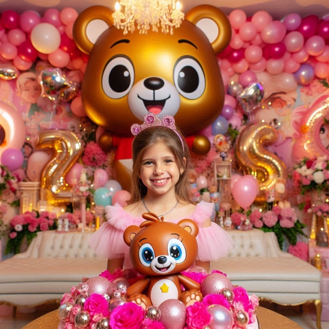 Convierte tu rostro en princesa en un cumpleaños mágico